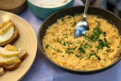 Œufs brouillés au tartare d’algues