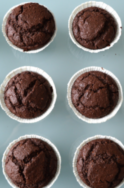 Muffins surprise au chocolat