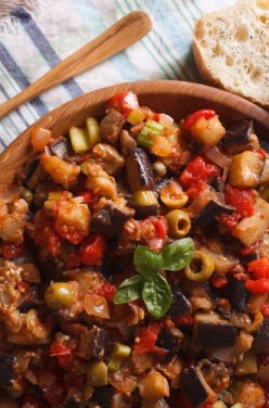 Caponata sicilienne