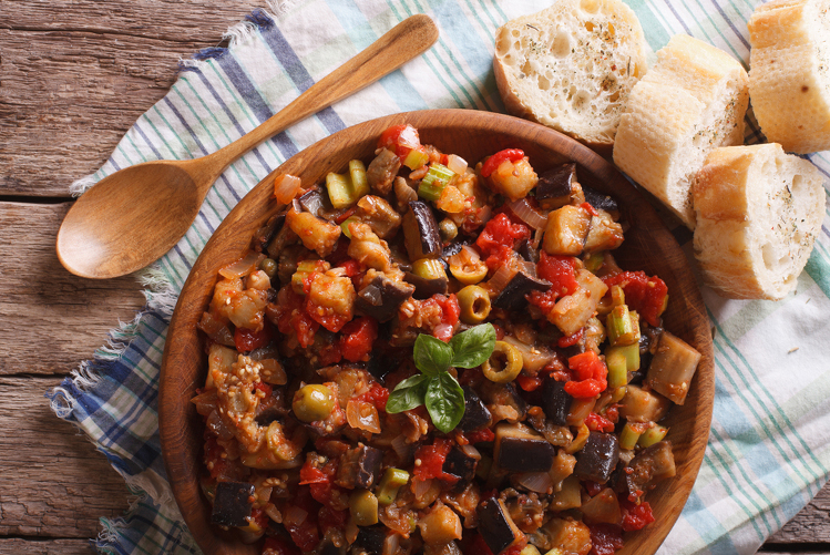 Caponata sicilienne