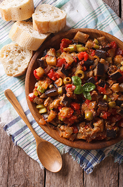 Caponata sicilienne