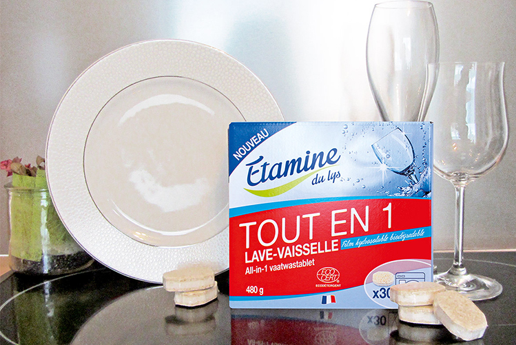 Tablettes lave-vaisselle TOUT EN 1 Etamine du lys