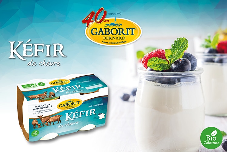 Nouveau : Le Kéfir de Chèvre de la Maison Gaborit