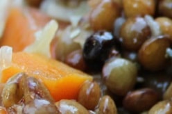 Lentilles aux carottes et aux épices