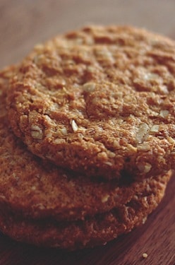 Cookies aux pommes séchées