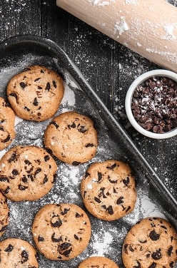 Cookies aux pépites de chocolat