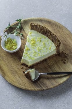 Idée recette Cheesecake façon tarte au citron, d’après Sojade !