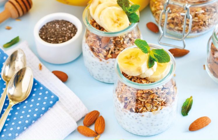 Idée de Recette Pudding Graines de Chia et Amandes