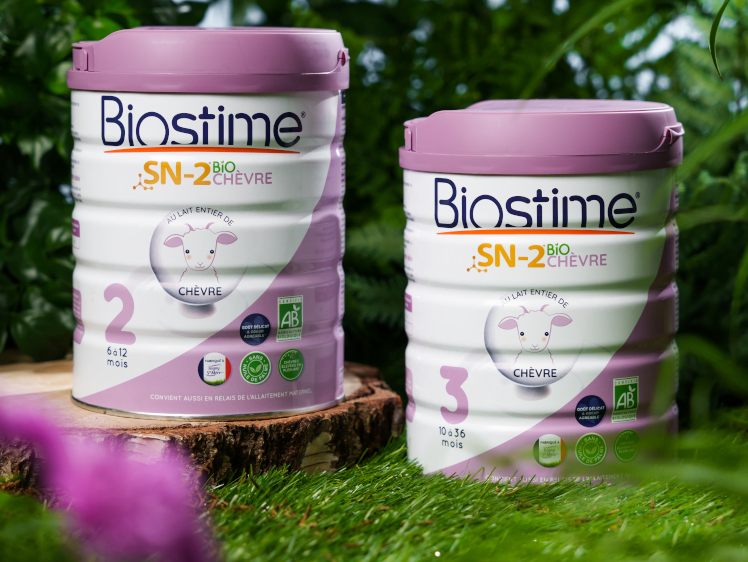 Biostime, votre lait infantile de chèvre Bio