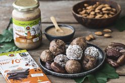 Energy Balls flocons d’avoine, chocolat et purée d’amandes