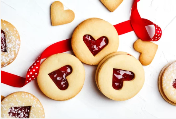 Recette de Sablés à la confiture pour la Saint Valentin