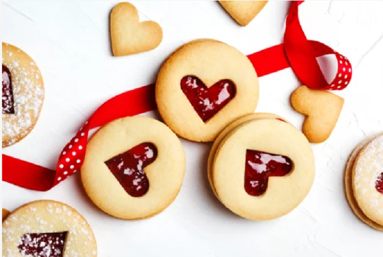 Recette de Sablés à la confiture pour la Saint Valentin