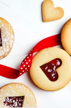 Recette de Sablés à la confiture pour la Saint Valentin