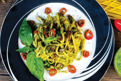 Salade de pâtes au pesto