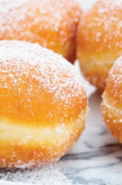 Petits beignets fourrés