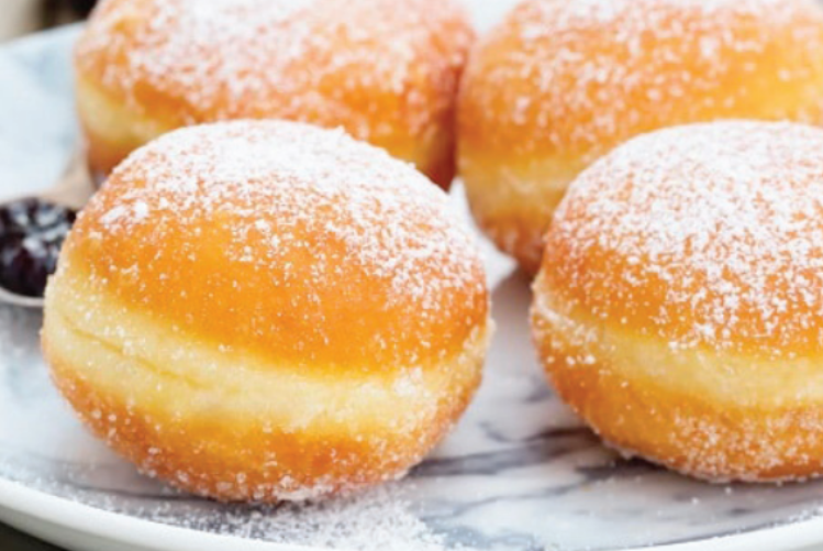 Petits beignets fourrés