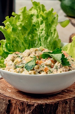 Salade de coquillette au thon