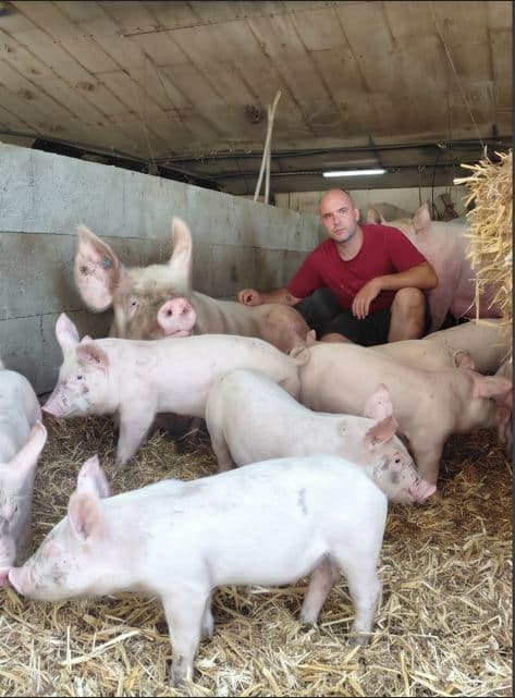 TÉMOIGNAGE D’ÉLEVEUR : Jérémy, éleveur de porc chez Erca Bio